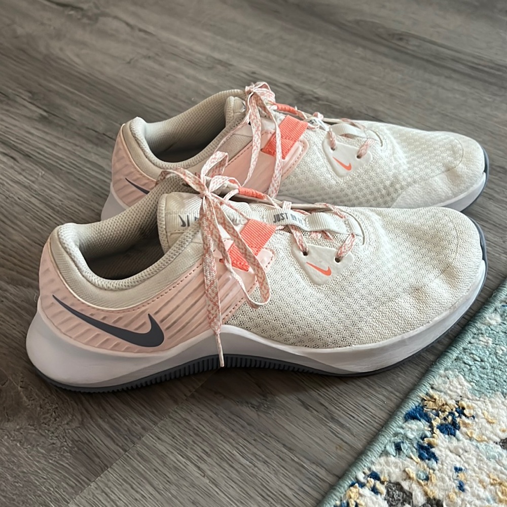 Nike MC womens trainers. White and slate. Worn a couple of times.